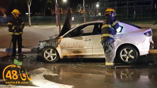 fire on car gaza st (1).JPG